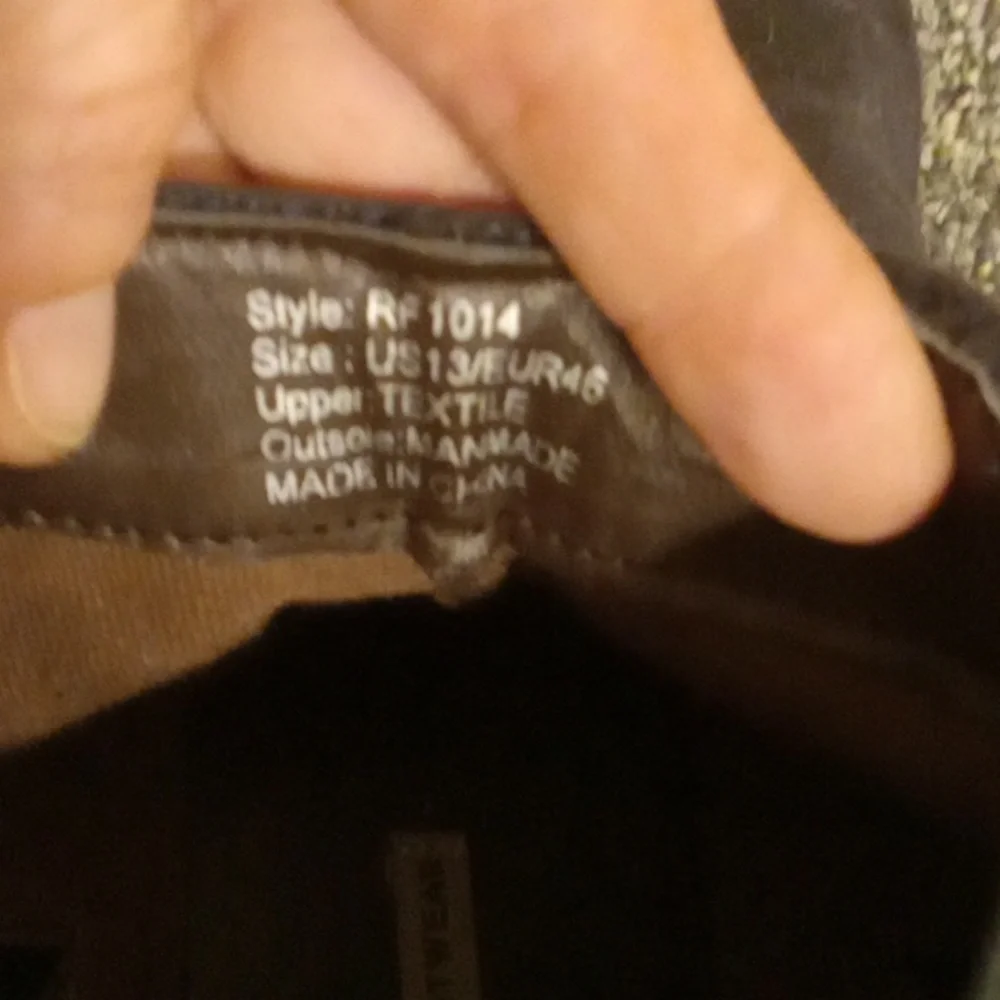 Reserved Footwear size 13 black faux suede slip on shoe